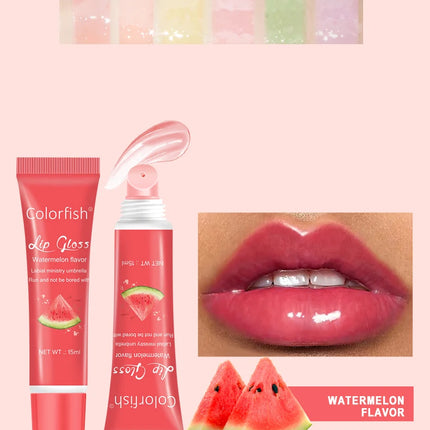 24PCS Flower and Fruit Lip Balm set moisturizes, improves lip condition and moisturizes Valentine's Day gift party gifts