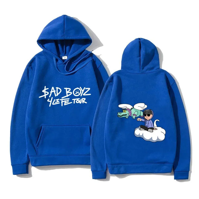 2024Player Corridos Tumbados Hoodies Men Fashion Sadboyz Long Sleeve Sweatshirts Women Cool Casual Harajuku Streetwear Pullovers
