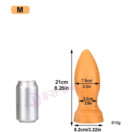 S-XXL Huge Anal Plug Dildo Sexytoy for Women Men Soft Silicone Big Butt Plug Fisting Anal Dilation Prostate Massage Masturbation
