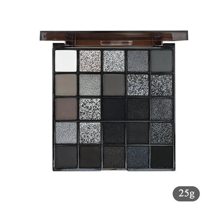 Dark Eyeshadow Palette 25 Colors Smoky Eyeshadow Makeup Palette Powder Shadow Gothic Smokey Eye Kit Cool Tone Eye Shadow makeup