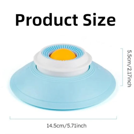 Dog Lick Bowl with Rolling Ball, Dog Licking Bowl for Liquid Food, Anxieties Relief Slow Feeder, Cat Treat Dispenser Licks Toys