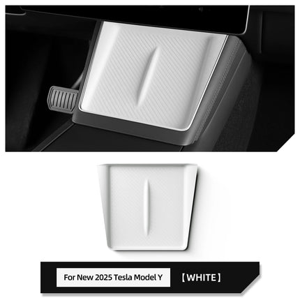 LUCKEASY for Tesla Model Y Juniper/Launch 2025 2026 Anti-skid Pad Wireless Charging Pad Car Phone Non-slip Mat Protective Pad