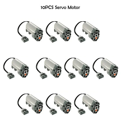 Servo steering motor Power 88004 Functions Technical Parts Compatible with legoeds Building Blocks MOC Brick Power Up Car Truck
