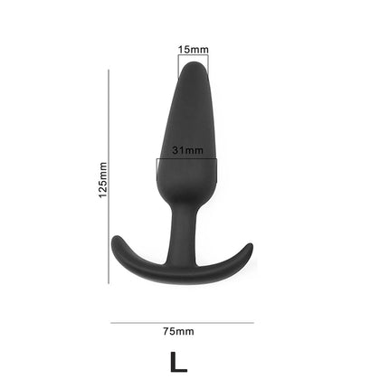 Silicone Dildo Anal Plugs Butt Plug Stopper Dilator Prostate Massager Vaginal Stimulator Adult Sex Toys for Men/Women Trainer