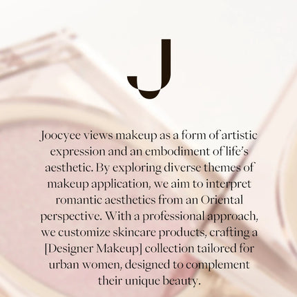 JOOCYEE Single Eyeshadow velvety and bling-bling feeling