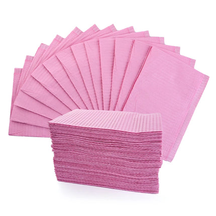 20/50Pcs Disposable Eyelash Clean Pad Mat Tattoo Cleaning Wipes Table Pad Waterproof Medical Paper Dental Bibs Cloths Salon Tool