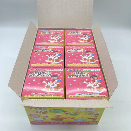 RE-MENT Crayon Shin-Chan Helps With Cooking Series Blind Box A Complete Set Of Miniature Scene Figures Trendy Toys Desktop Gifts