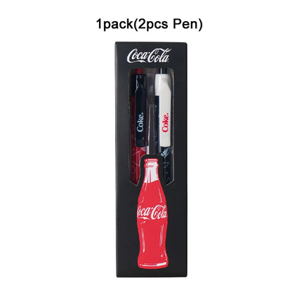 KACO Coca-Cola "Happy Bubbles" Gel Pen,Limited Teceflow Roller Pen 0.5mm Super Smooth ST Tip,Quick-Dry Ink For Journaling&Study