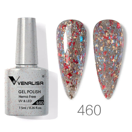 7.5ml Venalisa Nail Gel Polish HEMA FREE TPO FREE Full Coverage Semi Permanent Soak Off UV LED Gel Nail Polish Gel Varnish
