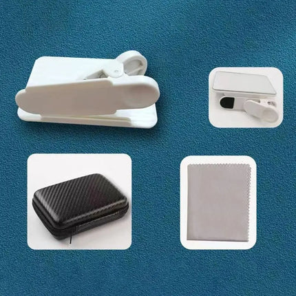 Smartphone Camera Mirror Reflection Clip Kit Mobile Phone Reflection Camera Clip Selfie Reflector Mobile Phone Shooting Supplies