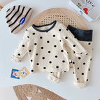 Black Polka dots / 2T 90