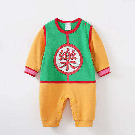 Long Sleeve Cartoon Cosplay Outfit Baby Boys Onesies Costume Romper Jumpsuit Infant Clothes Toddler 100% CottonSpring and Autumn
