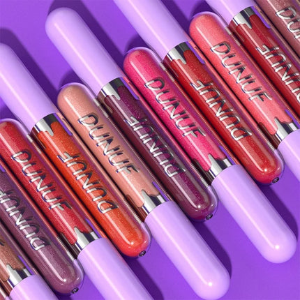 1pc Metallic Liquid Lipstick Long Lasting Glitter Lip Glaze Waterproof Moisturize Brown Lip Tint Shiny Shimmer Lipgloss Makeup