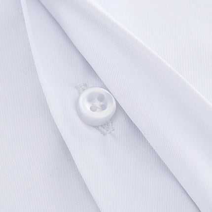 Men's French Cuffs Dress Shirt Long Sleeve Fit Elegant Gentleman Romantic Wedding Party Business Fashion White Shirts