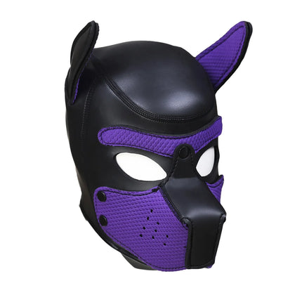 Bdsm Bondage Dog Hood Mask With Detachable Nose Sex Toys For Couples Women Men Dog Slave Roleplay Game Sexy Fetish Restraints