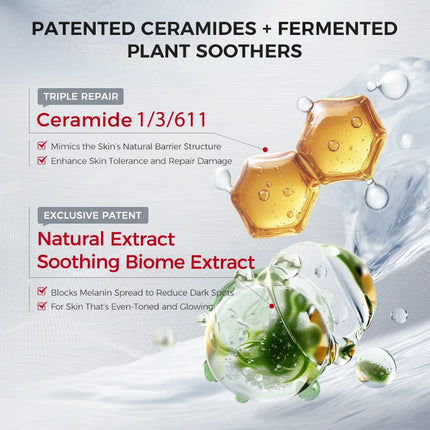 Hydrating & Soothing Toner, Lotion & Cream with 8D Hyaluronic Acid & Ceramides – Moisturizing, Barrier Repair & Firming Care