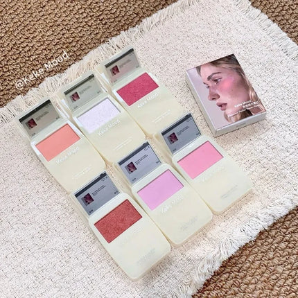 MP3 Slide Up Dough Cheek Texture Satin Powder Blusher Nude Makeup tender Naturally Rouge Powder Powder Blush Entropy Cream