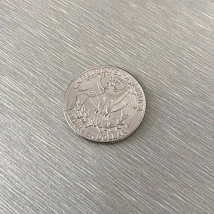 Bite Coin - US Quarter Dollar Coin Magic Tricks Bite Out and Restore Magia Close Up Street Illusions Gimmicks Mentalism Props