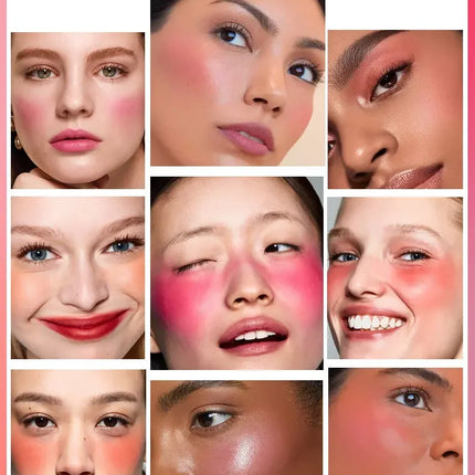 Make Up Multi Functional Blush Stick Easy Color Rouge Blusher Cream Waterproof High Color Rendering Brightening Skin Tone Hot
