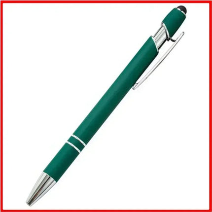 200 Pcs Light - Metal Capacitive Universal Touch Screen Stylus Ballpoint Pen Writing Stationery Office Gifts Free custom Logo