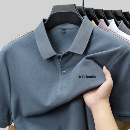 Summer Men's  Luxury Short SleevePrint  Polo Shirt Exquisite   Casual Comfortable T-Shirt Design