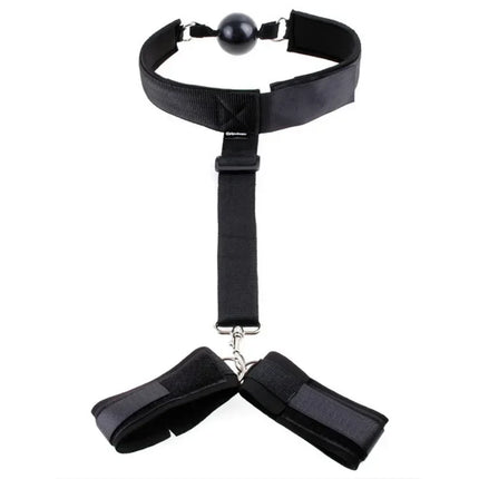 Adult Erotic Toy Handcuffs Ankle Cuffs BDSM Bondage Bed Restraint Bondage Sex Products Sex Toys Couples Collar Bdsm Kit Sm Goods