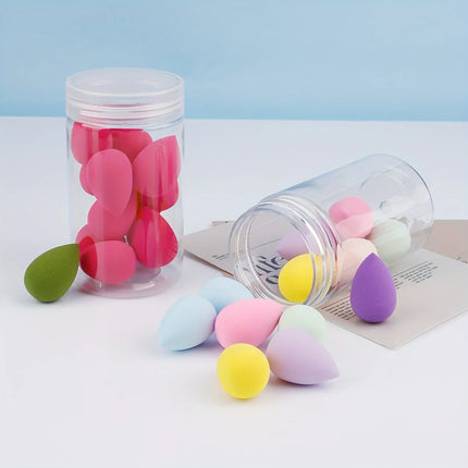 12pcs Mini Makeup Sponges - Soft, Latex-Free for Flawless Foundation Application, Wet & Dry Use, Alcohol-Free