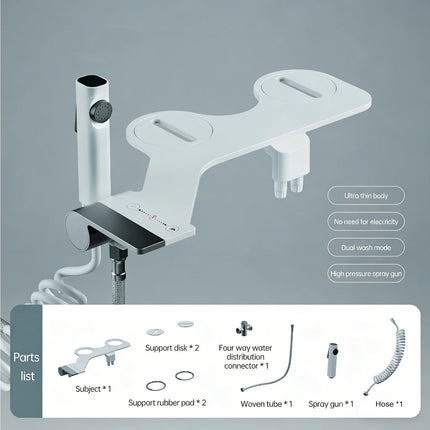 Portable Bidet For Women Self-Cleaning Toilet Attachment With Non-Electric Spray Washer Hygienic Bathroom Accessories
