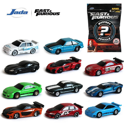 JADA W2 Fast & Furious 1:128 Diecast Metal Mini Cars Blind Box (Wave 2) - Random Movie Vehicle Collection