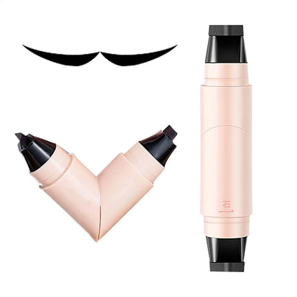 Eyeliners Stamps Eye liner Stencils Pencil Smooth Precise Pen Tool MultiFunctional Design Rotate Eye liner Stamp Black Brown Pen