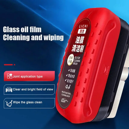 Car Glass Oil Film Remover Glass Cleaning Board Hydrophobic Glass Coating for Windshield Clear Window Auto Detailing Tool