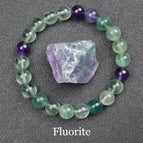 11 Fluorite / 17cm-6.7inch / 8mm beads