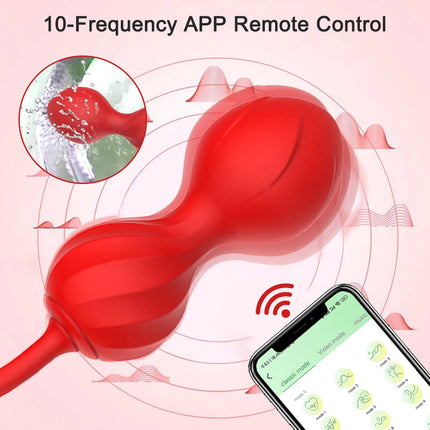 Wireless App Vagina Balls Vibrator for Women Tighten Vagina Muscle Trainer Kegel Ball Egg Intimate Sex Toys for Adults 18 Couple
