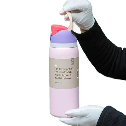 1Pc Vacuum Flasks & Thermoses Water Bottle Drinkware Thermo Tumbler Stainless Steel Thermal Mug Original Cold Hot Coffee