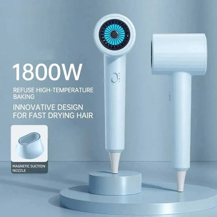Hair Dryer, High-Speed Electric Turbine Airflow, Low Noise, Constant Temperature And Quick Drying Wind Speed 62m/s1800WQuick Dry