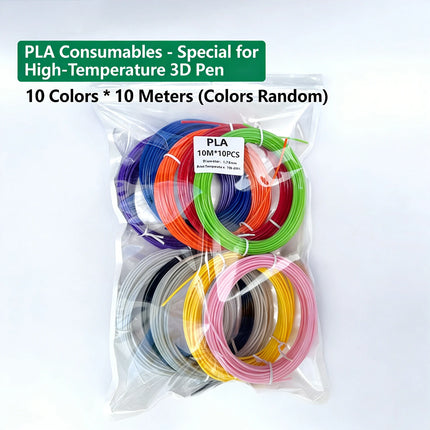 40 Colors 3D Pen Filament 1.75mm PLA Each Color 33 Feet 10m Glow-in-the-Dark 3D Filament Perfect Child Gift & Teaching-Specific