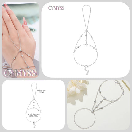 Original 925 Sterling Silver Butterfly Bracelet Zirconia Tennis Ball Women Fashion Simple Engagement Wedding Charm Jewelry Gift