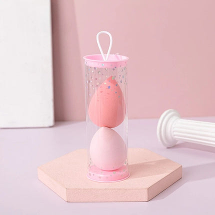 Makeup sponge bucket water droplet-shaped non-latex makeup sponge cosmetic makeup tool puff