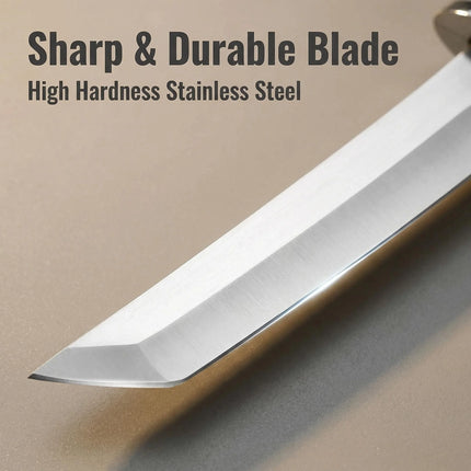 Fruit Knife Banana Knife Hand Forged Blade Plastic Handle Boning Butcher Knife High Stainless Steel Kitchen Knives Chef Tool