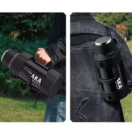 Portable Vacuum Insulated Cup Large Capacity 316 Stainless Steel Thermos Cup Outdoor Car Insulation Cooling Water Kettle