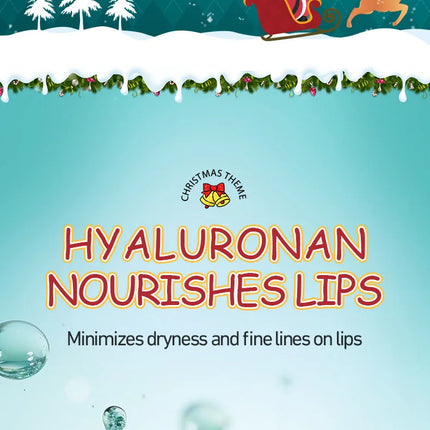 3/4pcs SADOER Christmas Set Brightening Lip Balm Moisturizing Anti Cracking Hydrating Repair Nourishing Lipstick Skin Care