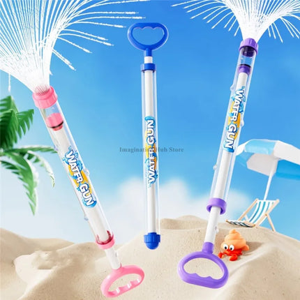 Summer Kids Water Gun Toy,Outdoor Beach Pool Water Fight Game Plaything,Portable Shooting Water Blaster,Party Photo Prop