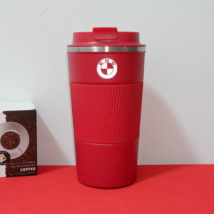 NEW Stainless Steel Coffee Thermos Mug Car Vacuum Flask Travel Thermal Cup For BMW X1 X3 X4 X5 X6 X7 F10 F20 F30 G20 G30 E46 E60