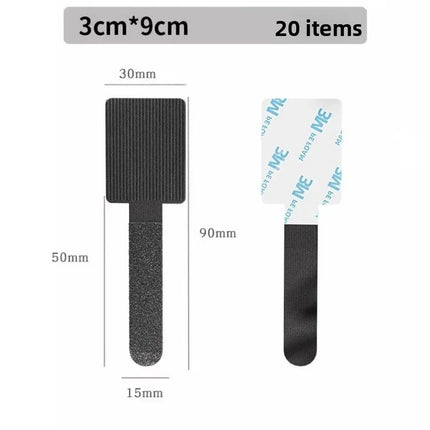 Reusable Cable-Ties Velcro-Ties 1/2/5m Self-Adhesive Power-Cord Holder Adjustable Cord-Storage Desktop-Organiser Manager Hardwar