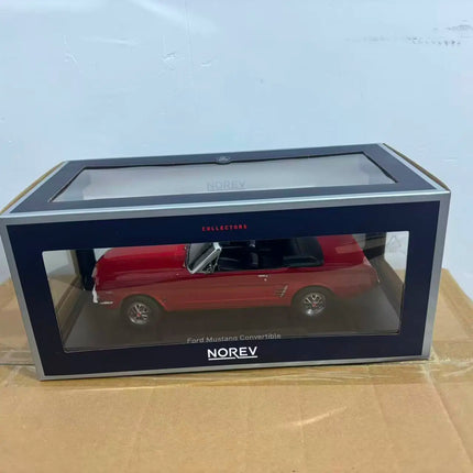 Defective Norev unboxed 1/18 scale Ford Mustang Haedtop Coupe alloy collectible car model ornaments souvenir die-cast metal toy