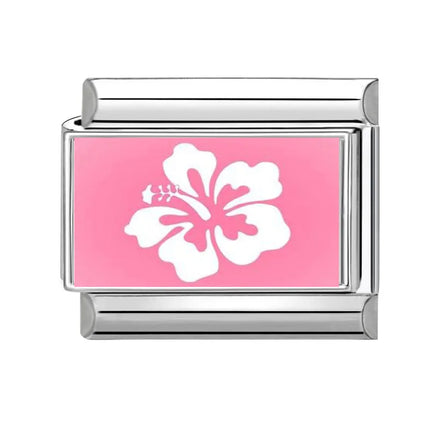 Y2K Wholesale Cute Heart Flowers Italian Charm Link Fit 9mm Stainless Steel Jewelry DIY Making Women Bracelets Gifts