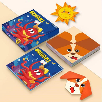 Origami Paper Book Kids Montessori / Livre Origami Enfants Montessori