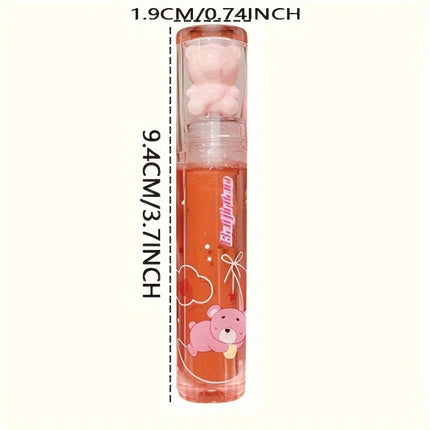 Mirror Lip Glaze - Glossy Lip gloss,Moisturizing Non-stick Cup Nude Lipstick High Pigmented Liquid Lipstick Lip Cosmetic Makeup