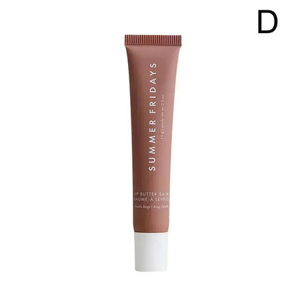 Summer Friday's Vanilla Beige Lip Balm Moisturizing Transparent Lipstick Set Smooth Soft Tube Mirror Lip Gloss Lip Makeup