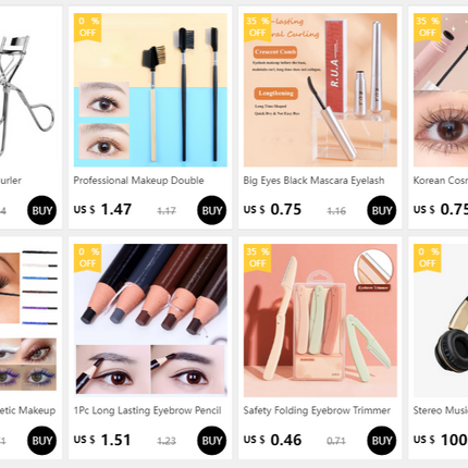 Silk Fiber Black Mascara Natural Curling Lengthens Ultra-Fine Eyelashes Women's Professional Waterproof Makeup Cosmetic Mascara